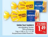 Sandwich American im Angebot bei Marktkauf in Altenburg Sandwich American Angebote von Golden Toast bei Marktkauf Altenburg für 1,49 €