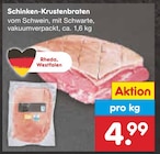 Aktuelles Schinken-Krustenbraten Angebot bei Netto Marken-Discount in Wuppertal ab 4,99 €