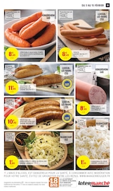 Saucisse Angebote im Prospekt "JUSQU'À -60% DE REMISE IMMÉDIATE SUR LE 2ÈME" von Intermarché Super auf Seite 13
