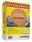 Castorama Cormeilles-en-Parisis - Promo Ragréage de sol fibré rénovation Weber 25+5kg Promo Ragréage de sol fibré rénovation Weber 25+5kg à 28,90 € dans le catalogue Castorama à Cormeilles-en-Parisis
