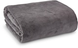 JYSK Fleecedecke DRAGEHODE 140x200 dunkelgrau von JYSK für 6,50 € bei JYSK im Angebot JYSK Fleecedecke DRAGEHODE 140x200 dunkelgrau von JYSK im aktuellen JYSK Prospekt