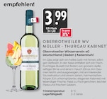 Müller-Thurgau Kabinett im Angebot bei Hieber in Freiburg Müller-Thurgau Kabinett Angebote von Oberrotweiler Winzerverein eG bei Hieber Freiburg für 3,99 €