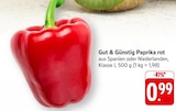 E center - Paprika rot Angebot im Prospekt Paprika rot bei E center im Prospekt "" für 0,99 €