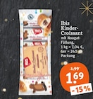 Kinder-Croissant im Angebot bei tegut in Erlangen Kinder-Croissant Angebote von Ibis bei tegut Erlangen für 1,69 €