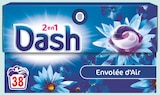 Lessive pods 2 en 1 envolée envolee d'air 38 doses - DASH - Intermarché Super Lessive pods 2 en 1 envolée envolee d'air 38 doses - DASH à 5,94 € dans le catalogue Intermarché Super