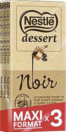 Casino Supermarchés Ploemeur - Chocolat Noir dessert Promo Chocolat Noir dessert dans le catalogue Casino Supermarchés "Priorité aux bons plans" à Ploemeur