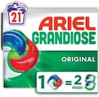 Promo Lessive pods grandiose original 21 doses à 10,49 € dans le catalogue Intermarché à Saint-Chinian