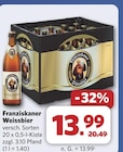 Weissbier im Angebot bei combi in Celle Weissbier Angebote von Franziskaner bei combi Celle für 13,99 €