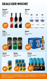Absolut Vodka Angebot im aktuellen Trink und Spare Prospekt auf Seite 8