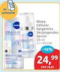 Cellular Epigenetics Verjüngendes Serum im Angebot bei budni in Hamburg Cellular Epigenetics Verjüngendes Serum Angebote von Nivea bei budni Hamburg für 24,99 €