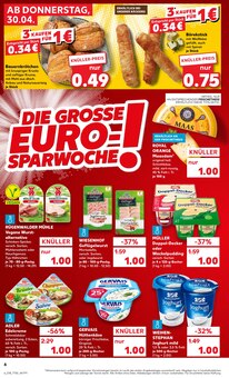 Sahne im Kaufland Prospekt "KNÜLLER" mit 67 Seiten (Würzburg)