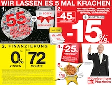 Möbelzentrum Pforzheim Prospekt: "WIR LASSEN ES 5 MAL KRACHEN", 1 Seite, 12.05.2026 - 16.05.2026
