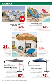 Parasol Angebote im Prospekt "Les beaux jours à prix bas" von Super U auf Seite 4