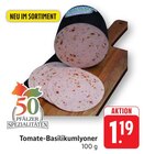 EDEKA - Tomate-Basilikumlyoner Angebot im Prospekt Tomate-Basilikumlyoner bei EDEKA im Prospekt "" für 1,19 €