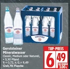 Mineralwasser Classic Angebote von Gerolsteiner bei EDEKA Berlin für 6,49 €