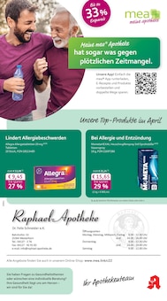 Aktueller mea - meine apotheke Prospekt "Unsere April-Angebote" Aktueller mea - meine apotheke Prospekt