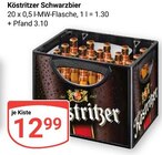 Schwarzbier Angebote von Köstritzer bei GLOBUS Bochum für 12,99 €