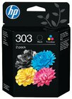 Pack 2 cartouches d'encre Canon 303 - HP - Hyper U à Rouen Pack 2 cartouches d'encre Canon 303 - HP en promo chez Hyper U Rouen à 42,99 €