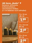 LED Kerze „Rustic“ im V-Markt Prospekt LED Kerze „Rustic“ von im aktuellen V-Markt Prospekt für 1,99 €