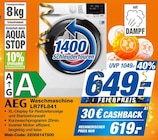 Waschmaschine LR7FL841 Angebote von AEG bei expert Singen für 619,00 €
