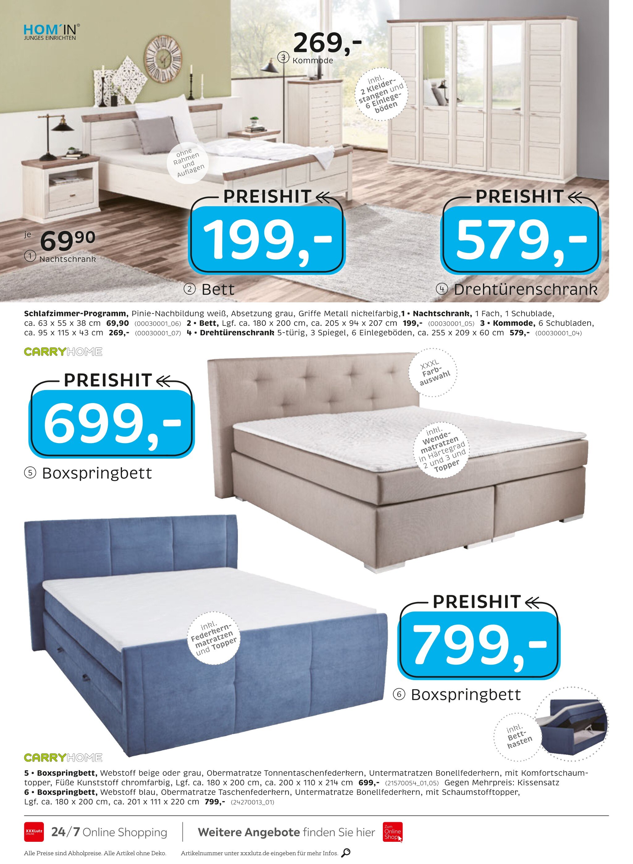 XXXL Möbelhäuser Boxspringbett Angebot ᐅ Finde den Preis im ...