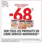 Promo -68% remise immédiate sur le 2ème sur tous les produits en libre service MADRANGE à  dans le catalogue Intermarché Super à Fresnes