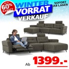 Aktuelles Bronx Ecksofa Angebot bei Seats and Sofas in Bochum ab 1.399,00 €