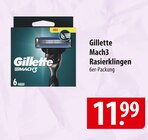 Gillette Mach3 Rasierklingen im Angebot bei famila Nordost in Falkensee Gillette Mach3 Rasierklingen Angebote bei famila Nordost Falkensee für 11,99 €