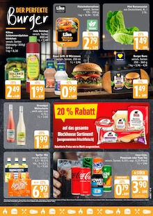Coca Cola im EDEKA Prospekt "Top Angebote" mit 28 Seiten (Seevetal)