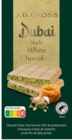 Tablette dubaï style chocolat blanc - J.D. GROSS en promo chez Lidl Sotteville-lès-Rouen à 3,19 €