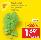 Trauben hell im Angebot bei Netto Marken-Discount in Kassel Trauben hell Angebote von Markttag bei Netto Marken-Discount Kassel für 1,69 €