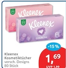 Kosmetiktücher von Kleenex im aktuellen budni Prospekt