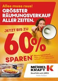 Möbel Kraft Prospekt für Niemberg: "Alles muss raus!", 1 Seite, 27.12.2025 - 30.12.2025