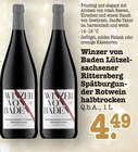 Lützelsachsener Rittersberg Spätburgunder Rotwein halbtrocken im Angebot bei E center in Mannheim Lützelsachsener Rittersberg Spätburgunder Rotwein halbtrocken Angebote von Winzer von Baden bei E center Mannheim für 4,49 €