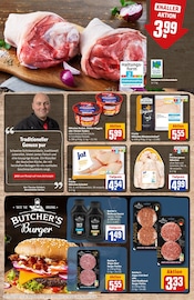 Aktueller REWE Prospekt mit Schweinefleisch, "Dein Markt", Seite 10