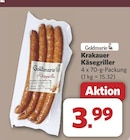 Krakauer Käsegriller von Goldmarie für 3,99 € bei combi im Angebot Krakauer Käsegriller von Goldmarie im aktuellen combi Prospekt