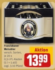 Weissbier im Angebot bei REWE in Donauwörth Weissbier Angebote von Franziskaner bei REWE Donauwörth für 13,99 €