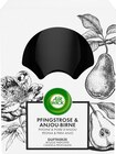 Duftkerze im Glas Pfingstrose & Anjou-Birne 220g von AirWick für 9,95 € bei dm-drogerie markt im Angebot Duftkerze im Glas Pfingstrose & Anjou-Birne 220g von AirWick im aktuellen dm-drogerie markt Prospekt
