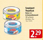 Saupiquet Thunfisch Angebote bei famila Nordost Elmshorn für 2,29 €