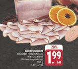 Glühweinschinken bei E center im Prospekt "" für 1,99 €