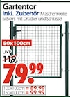 Gartentor 80x100cm Angebote bei Wreesmann Buxtehude für 79,99 €