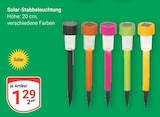 Solar-Stabbleuchtung bei GLOBUS im Wittlich Prospekt für 1,29 €