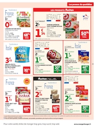 Prix et réduction Lardons dans le prospectus Auchan Supermarché en cours Offre Lardons dans le catalogue Auchan Supermarché du moment à la page 23