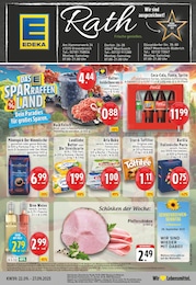 EDEKA Prospekt: "Aktuelle Angebote", 24 Seiten, 22.09.2025 - 27.09.2025