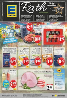 Aktueller EDEKA Prospekt "Aktuelle Angebote" Seite 1 von 24 Seiten für Meerbusch