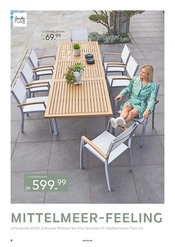 Aktueller porta Möbel Prospekt mit Terrassenmöbel, "LOUNGE, DINING & ACCESSOIRES", Seite 8