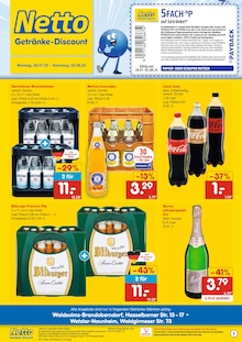 Netto Marken-Discount Lahnau Prospekt "DER ORT, AN DEM DU IMMER AUSGEZEICHNETE PREISE FINDEST." mit 2 Seiten