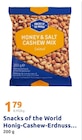 Honey & Salt Cashew Mix von Snacks of the World im aktuellen Action Prospekt für 1,79 €