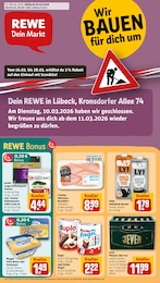 REWE Prospekt für Lübeck: "Dein Markt", 30 Seiten, 09.03.2026 - 14.03.2026