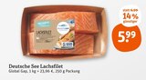 Lachsfilet von Deutsche See im aktuellen tegut Prospekt für 5,99 €